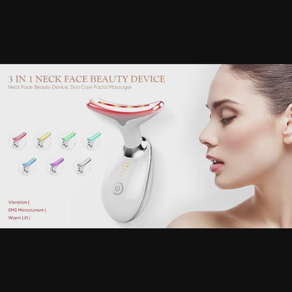 LunaraPulse™ Facial & Neck Beauty Revitalizer